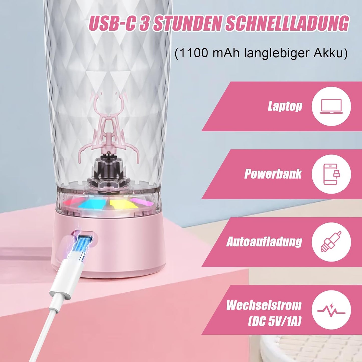 Risouu - Protein-Shake Mixer 650ml