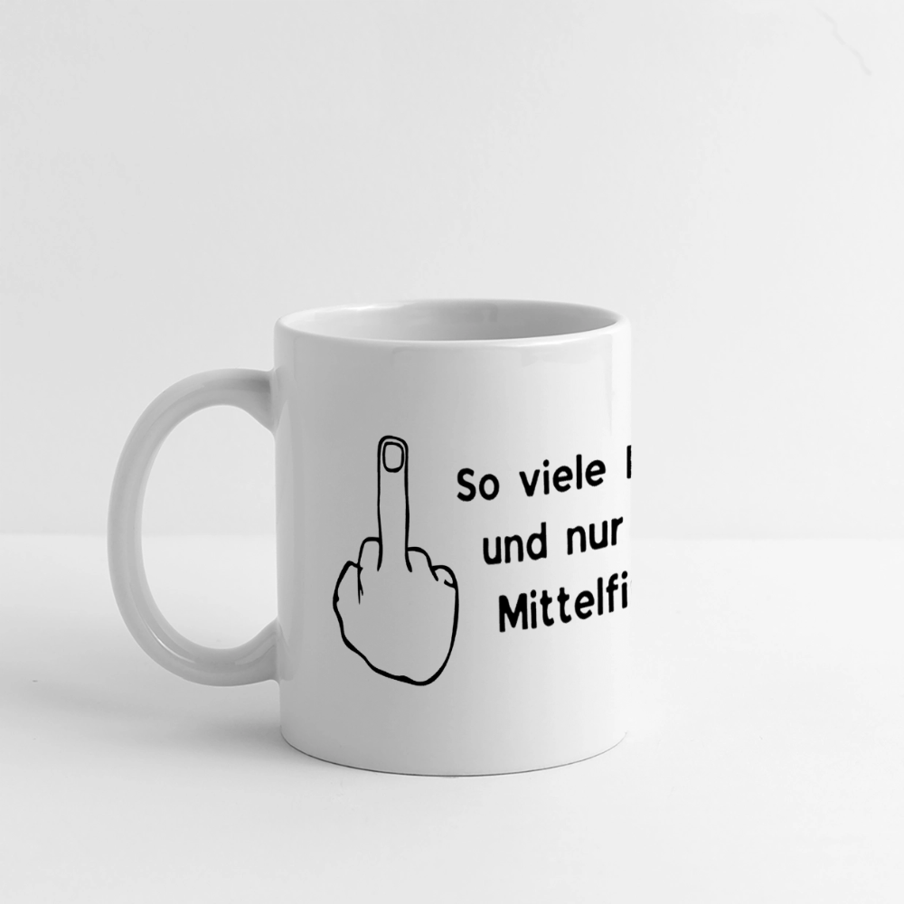 Panoramatasse - Weiß